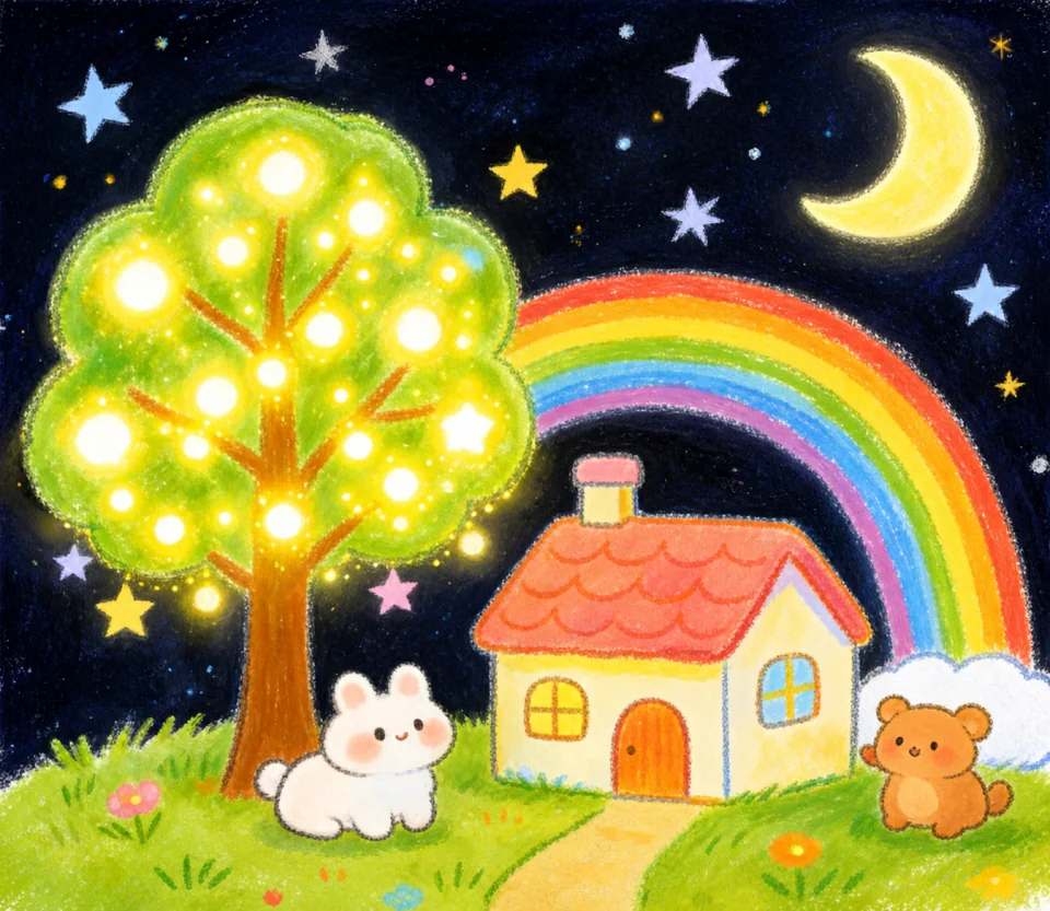 夜晚花园 AI 润色参考